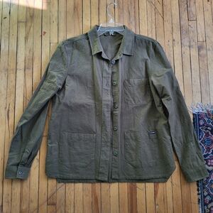 Dakine olive green chore jacket shacket L